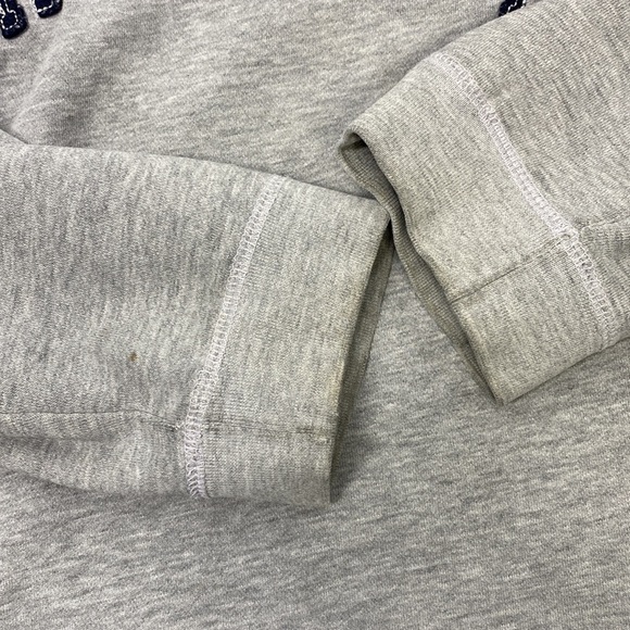 Vintage B.U.M Equipment Grey Crewneck Sweatshirt 1X Grunge - Picture 8 of 8